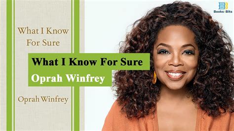 what i know for sure oprah